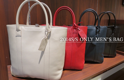 2014S/S　ONLY　MEN’S BAG