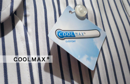 快適素材『COOLMAX ®』