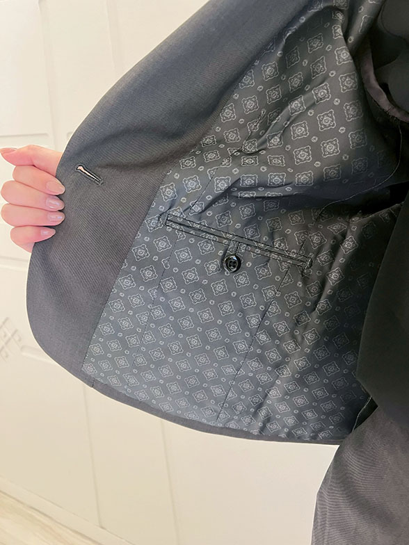 高級感のある生地に一目惚れ