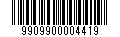 No.9909900004419