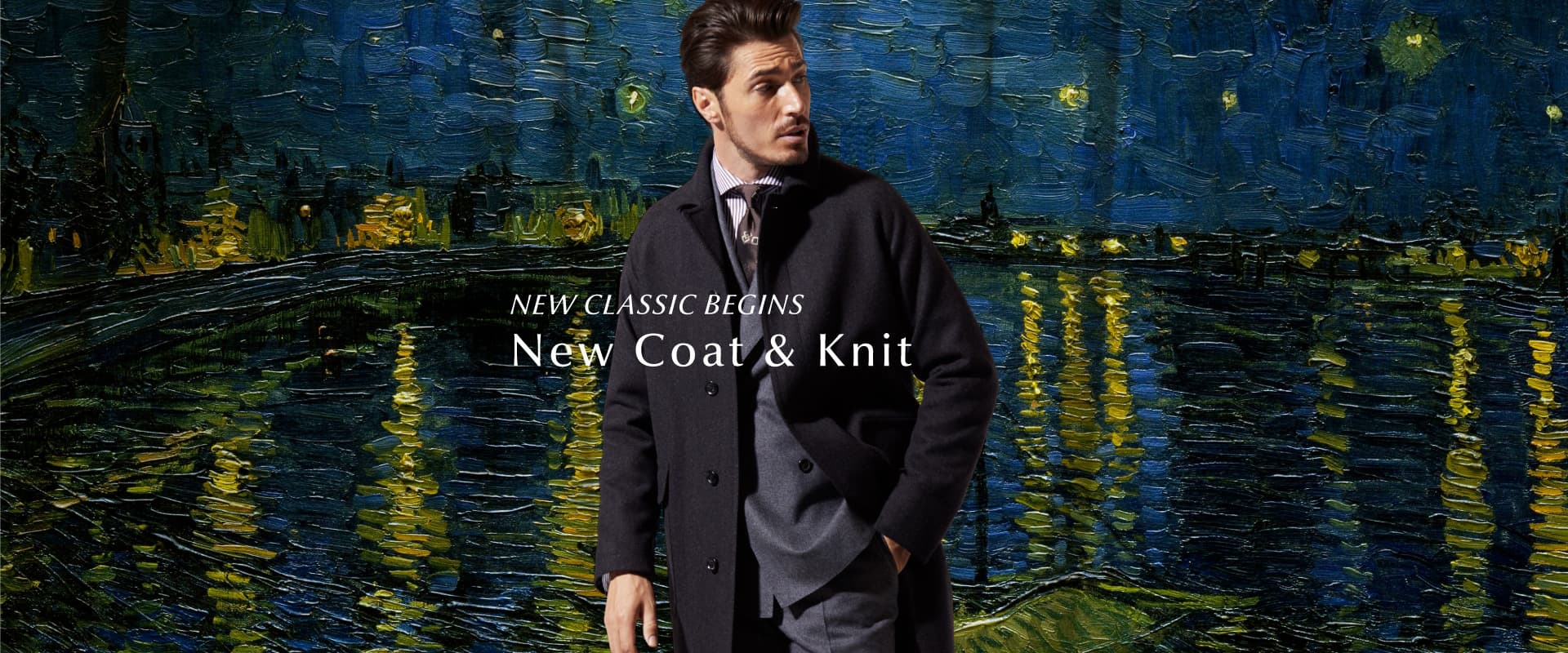 NEW CLASSIC BEGINS New Coat & Knit