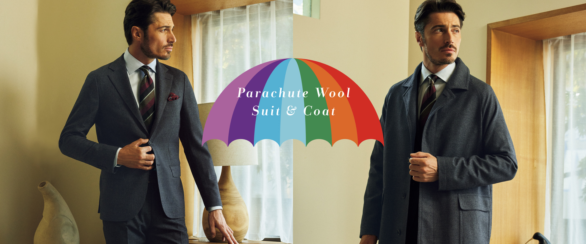 PARACHUTE WOOL SUIT&COAT