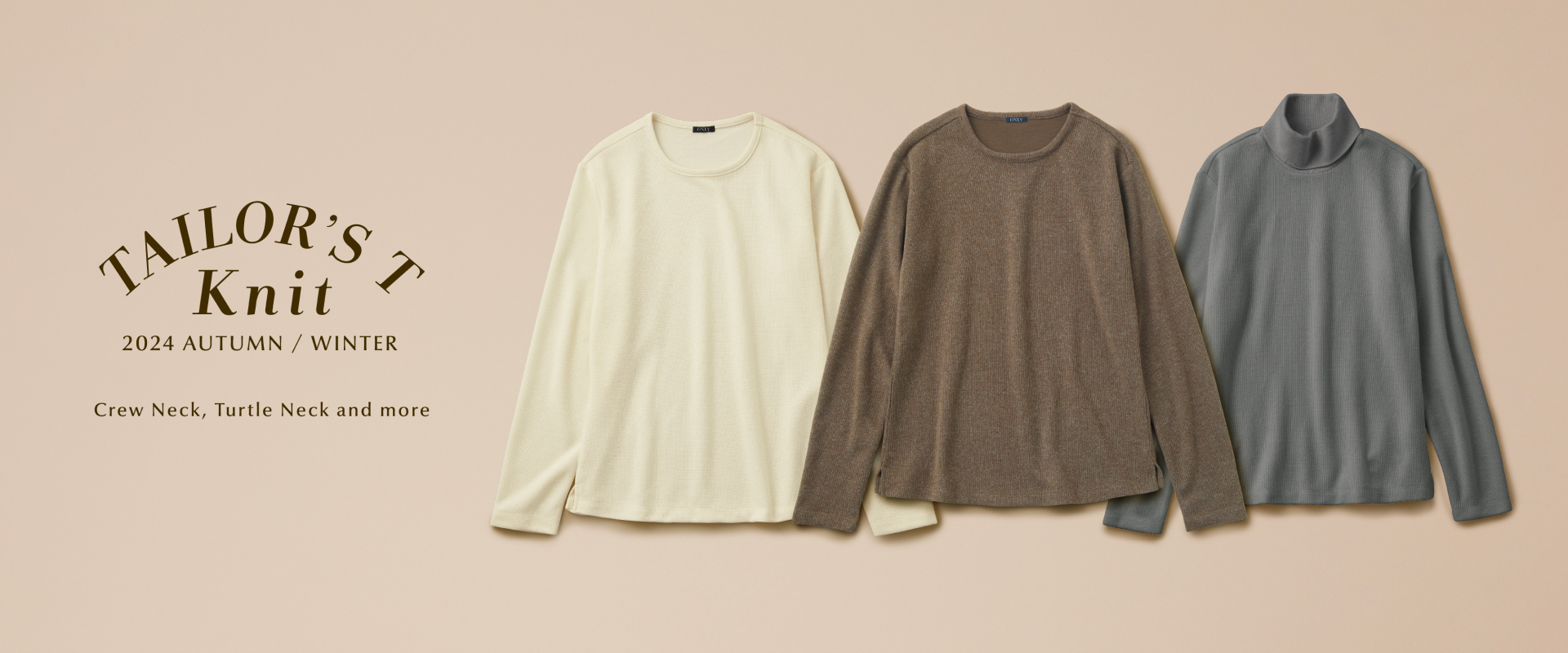 2024AUTUMN/WINTER TAILOR’S T KNIT