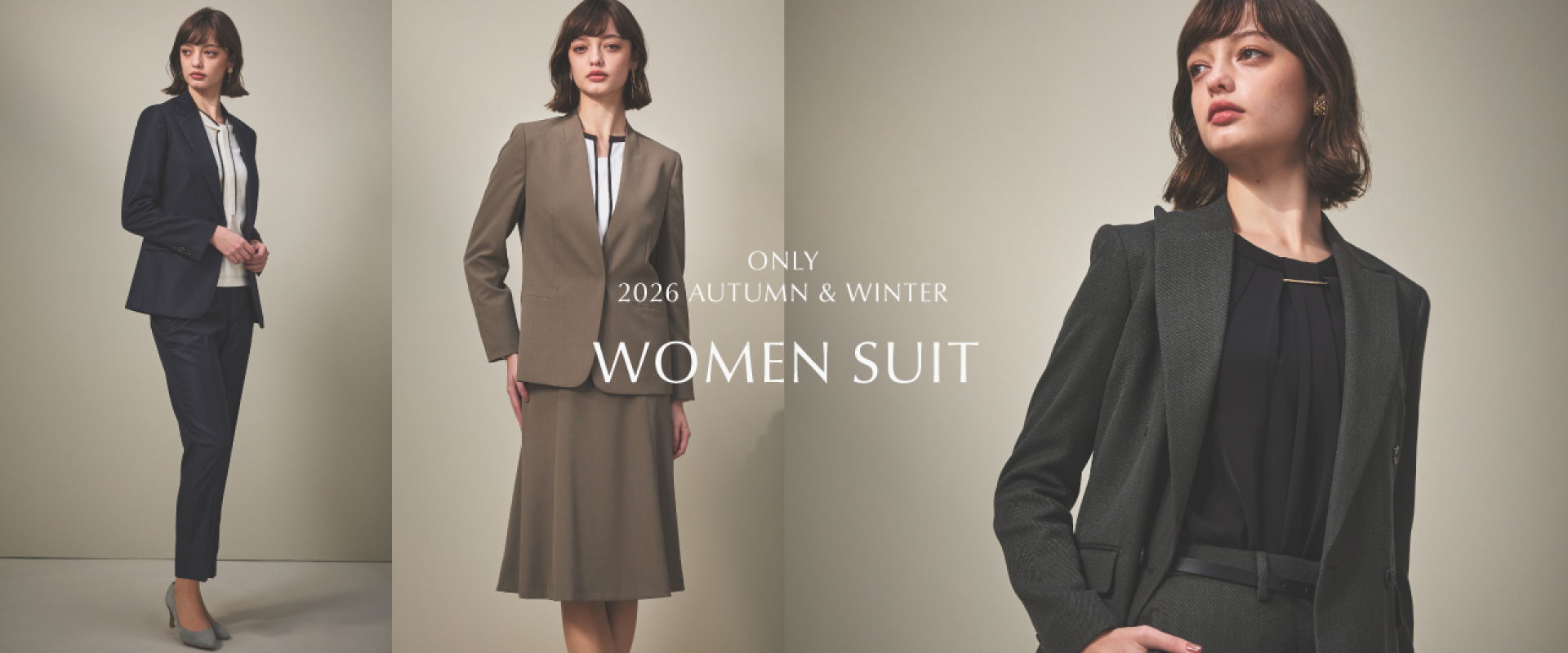 ONLY 2026 AUTUMN＆WINTER WOMEN SUIT