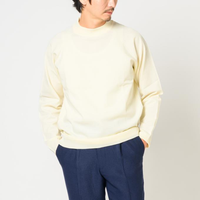 モックネックニット アイボリー
