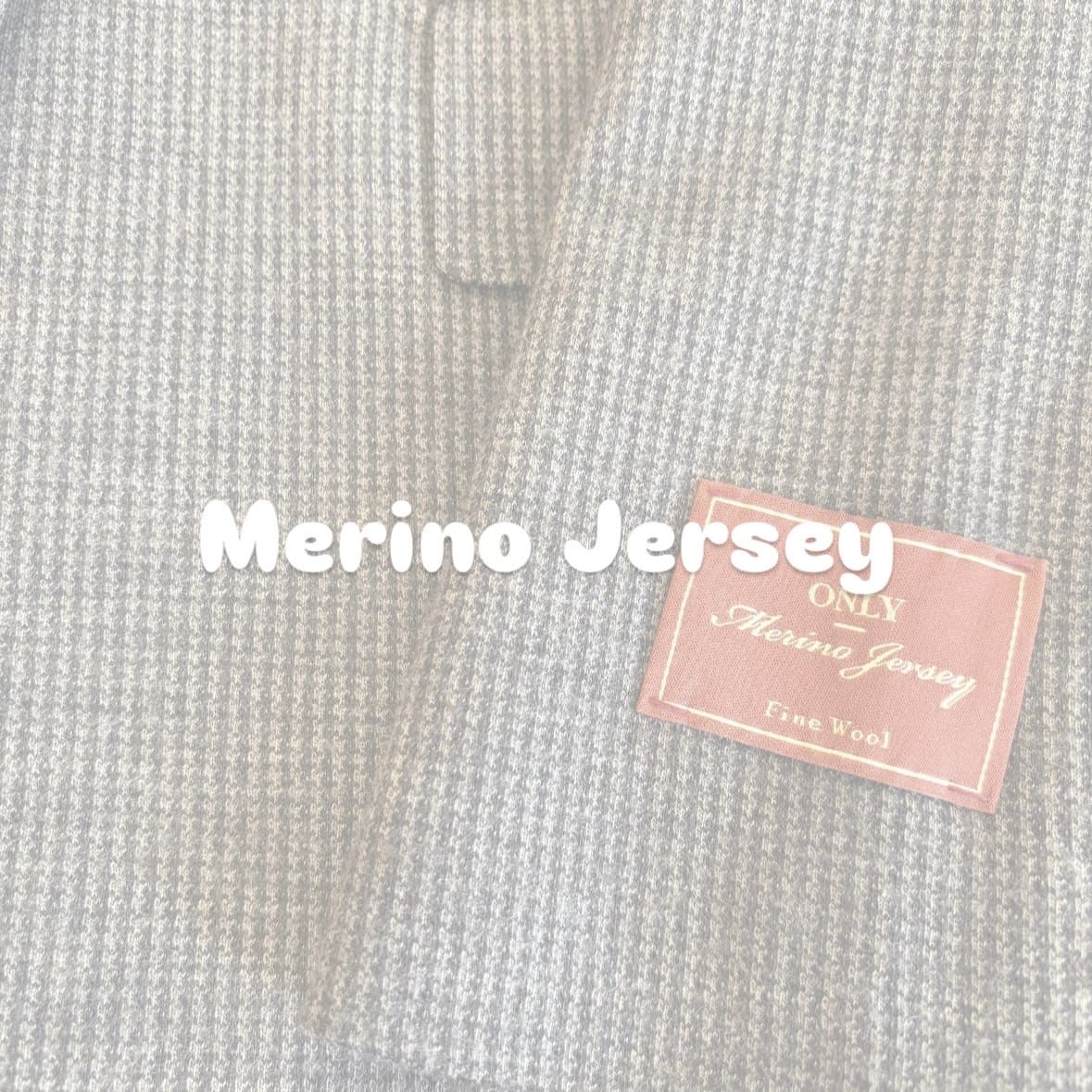 【新作レディース商品 メリノジャージー】ONLY淀屋橋店