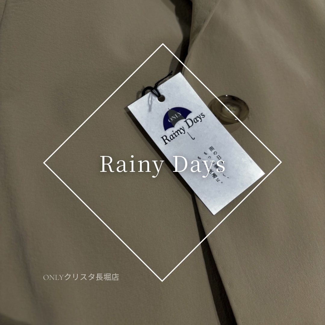 【雨の日の「何着よう？」を解決！】ONLYクリスタ長堀店