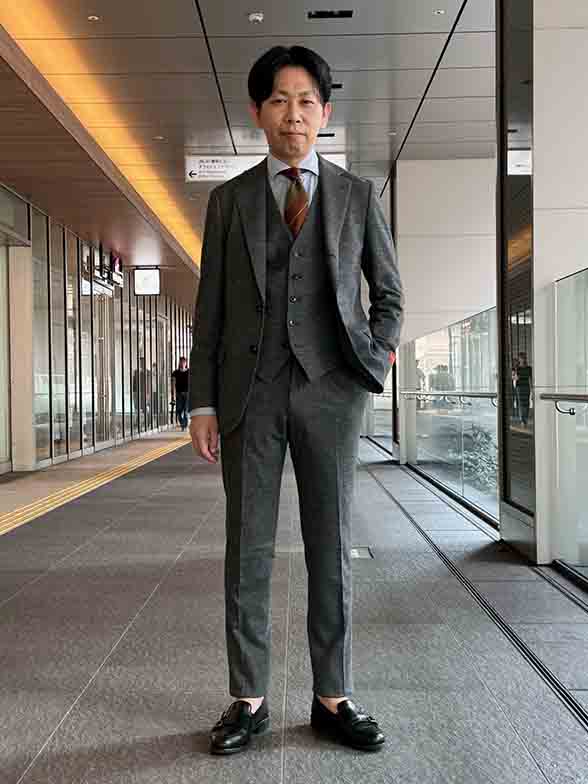 秋冬の定番フランネル素材