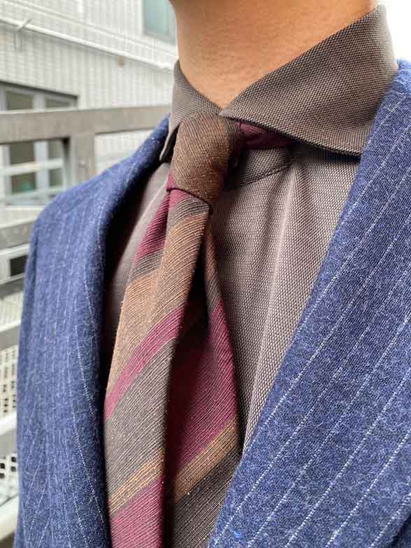 柔らか素材×落ち着きブラウン