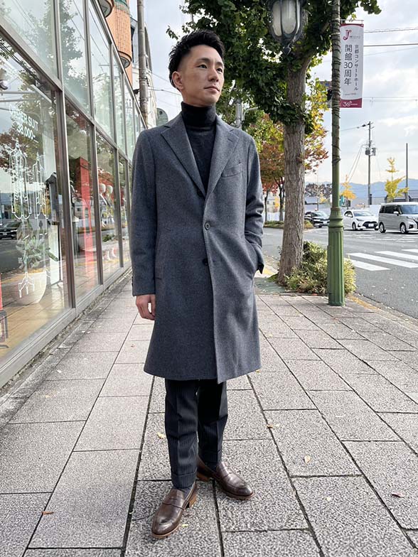 大人の冬コーデ