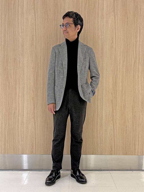 モノトーンで上品に