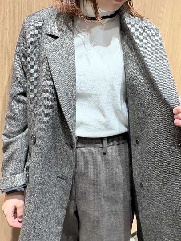 冬のニュアンスコーデ