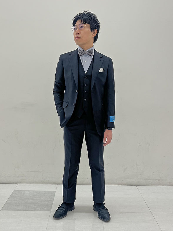 蝶ネクタイで魅せる大人の正装