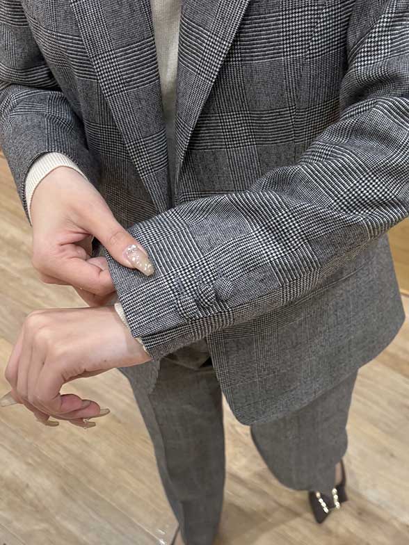 見た目も着心地も妥協しない一着