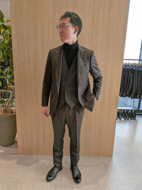 艶で魅せるイタリアファブリック