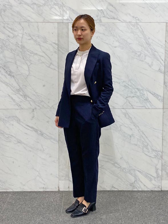 ダブル仕立てでつくる旬顔ジャケット