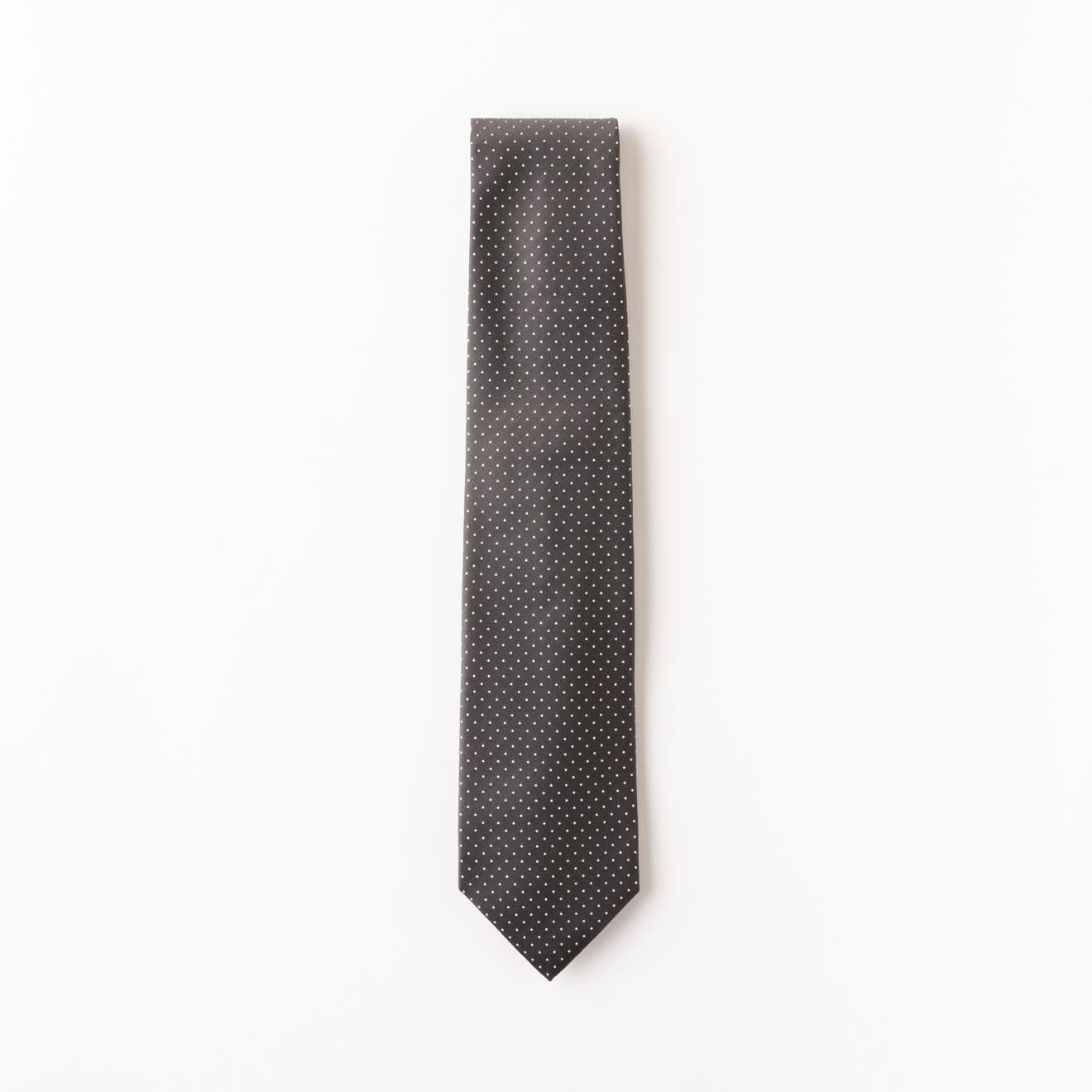 チャコールドットモチーフタイ