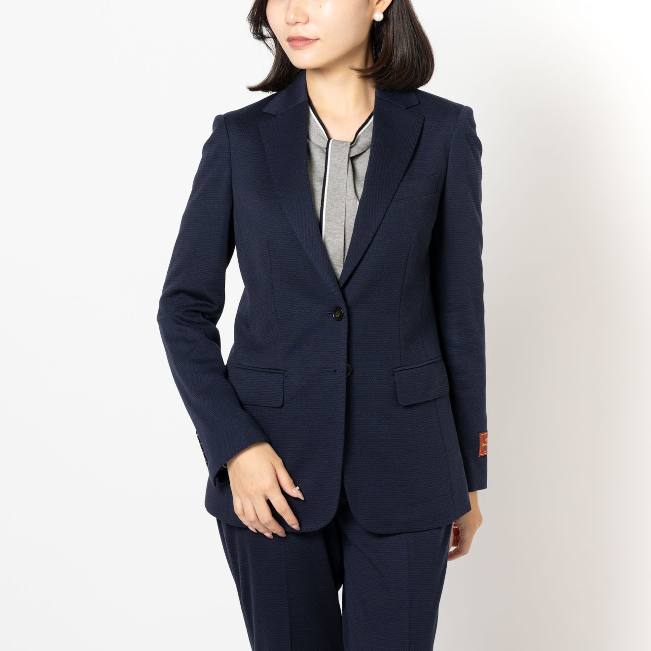 ライトメリノジャージー / ジャケット ネイビー