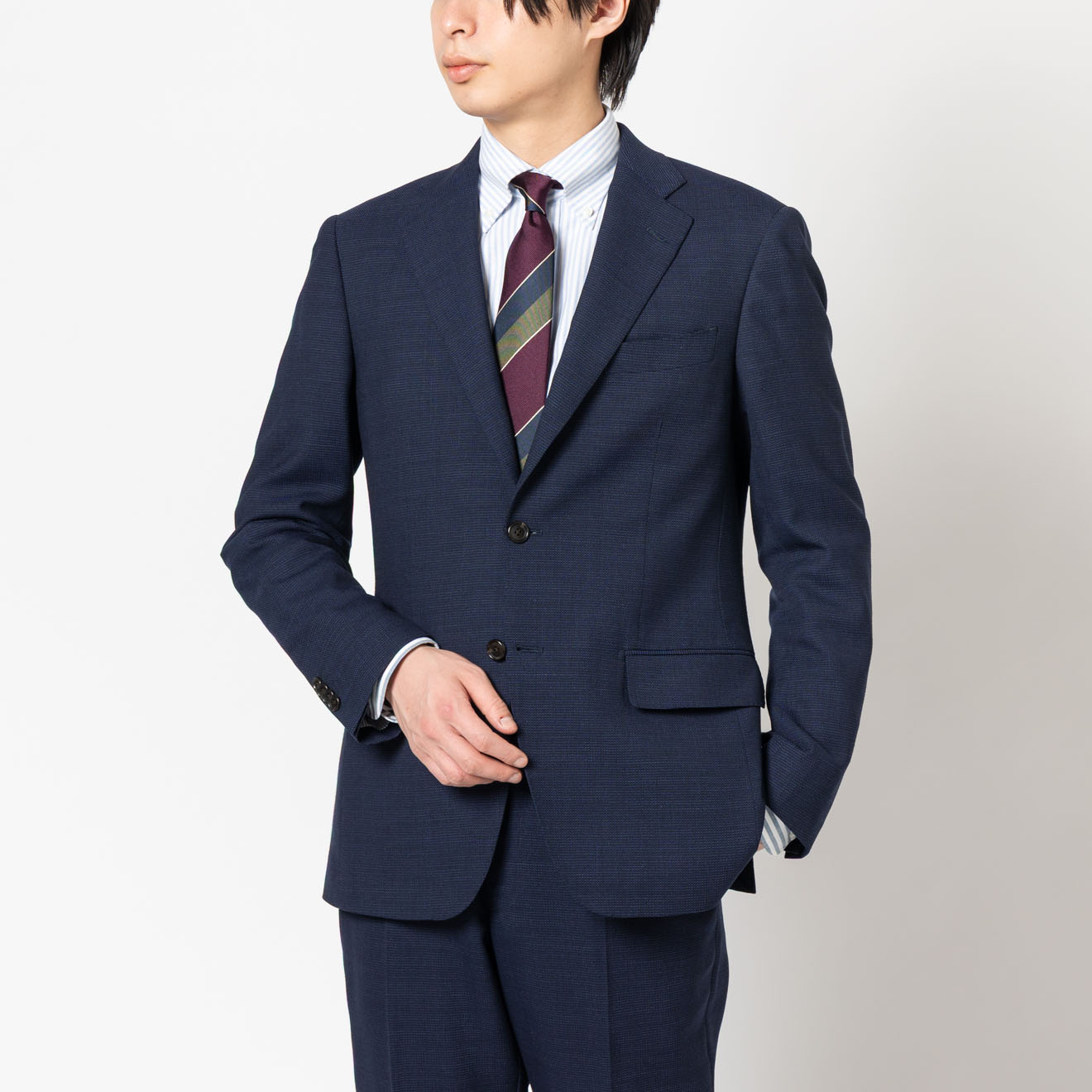 トラベラー / プラスパンツセット ネイビー無地